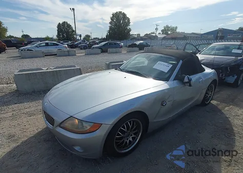 2004 BMW Z4 3.0I from USA, damaged, VIN 4USBT53464LU06200